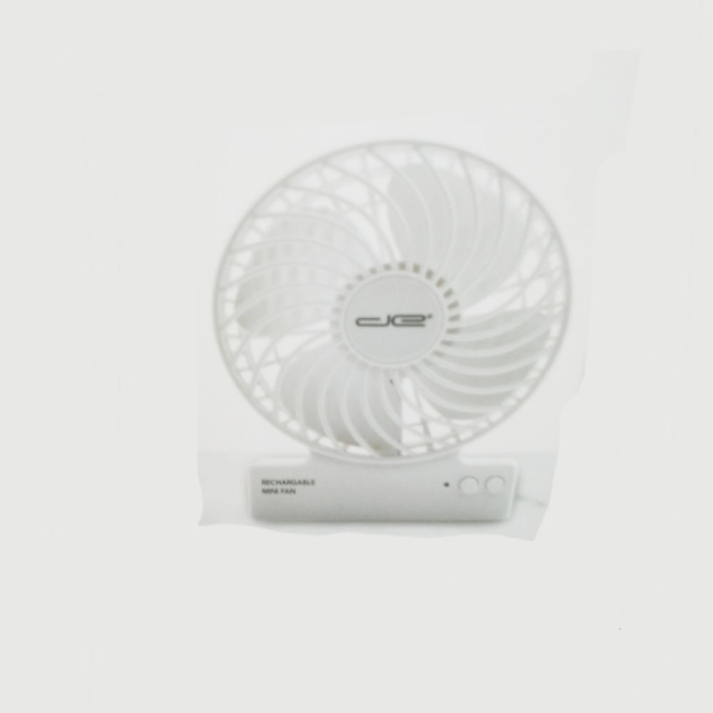 Small rechargable travel fan
